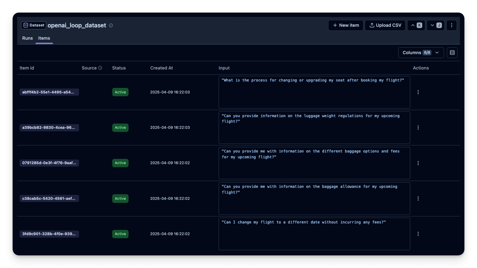OpenAI Dataset